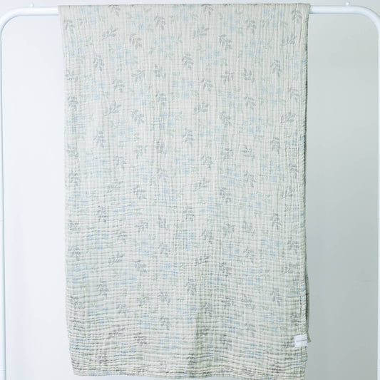 Muslin Floral Throw