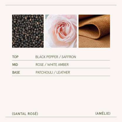 Scented Candle - Santal Rosé - 11oz | La Jolie Muse