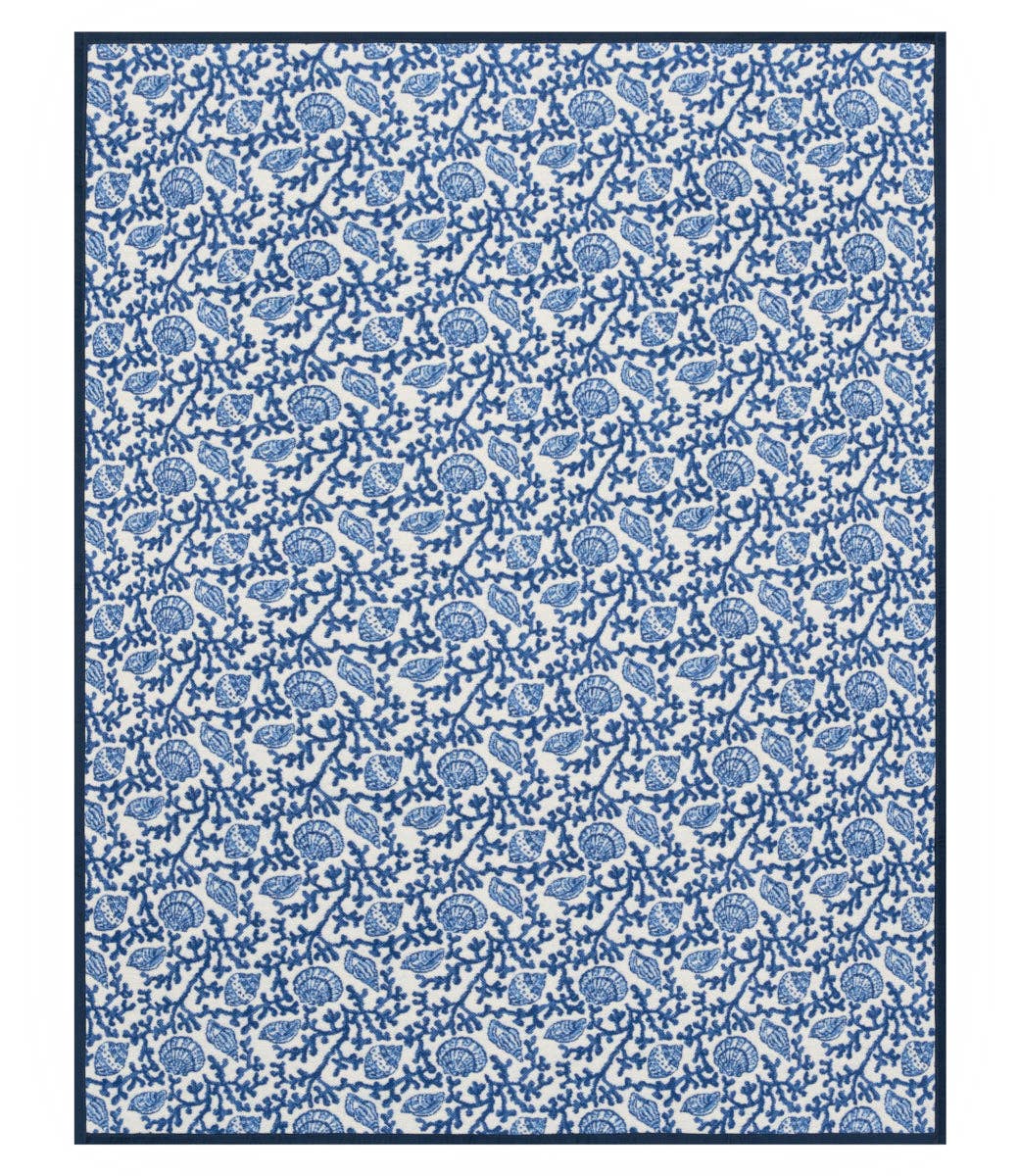 Coral & Shell Blanket