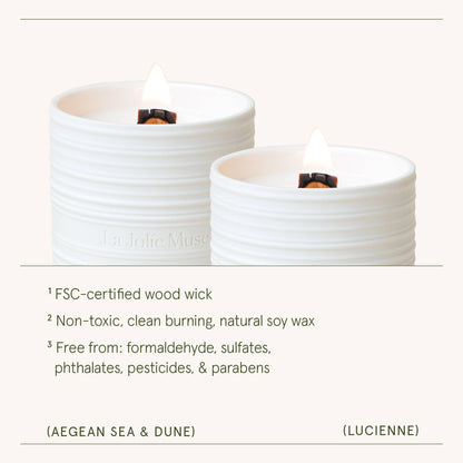 Lucienne - Aegean Sea & Dune 8oz Candle