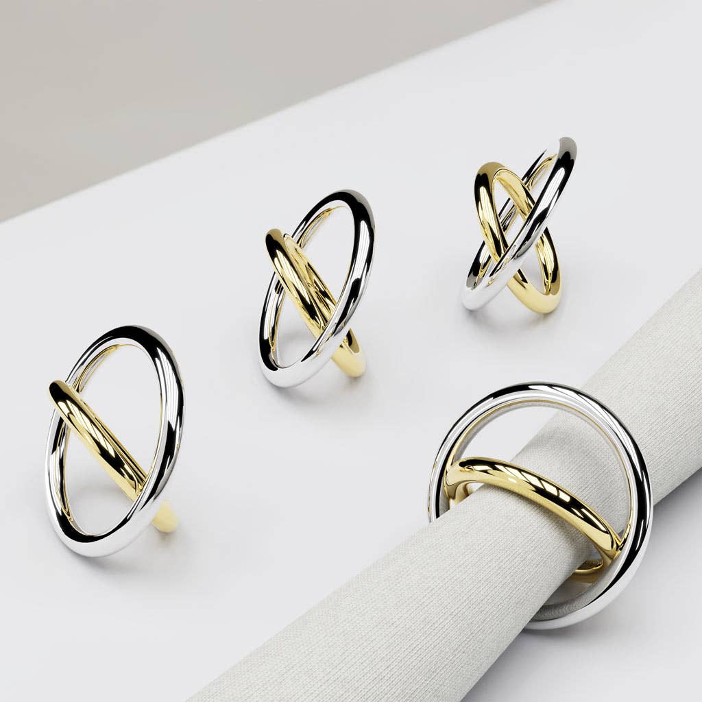 Ring Napkin Rings S/4