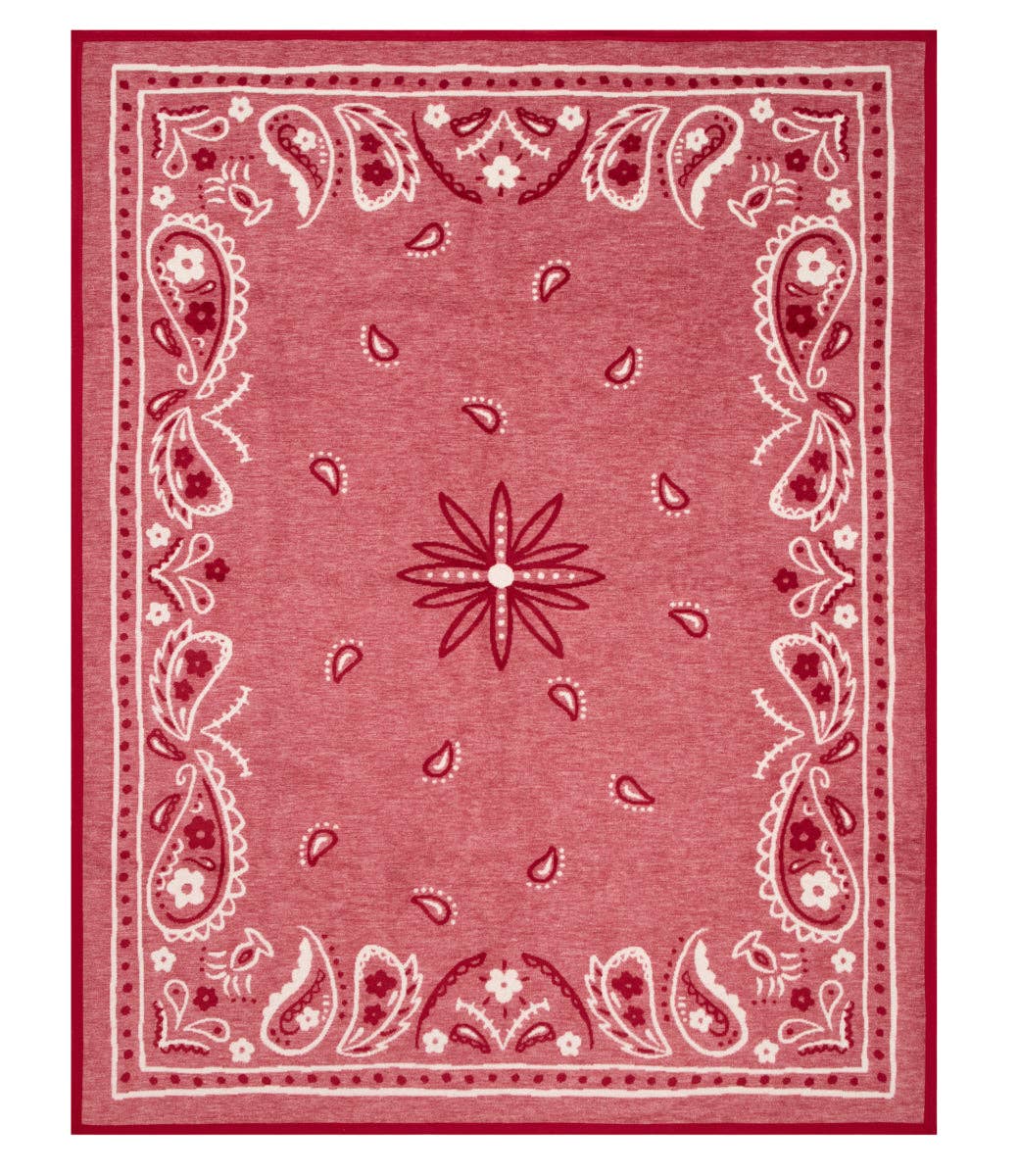 Vintage Bandana Blanket