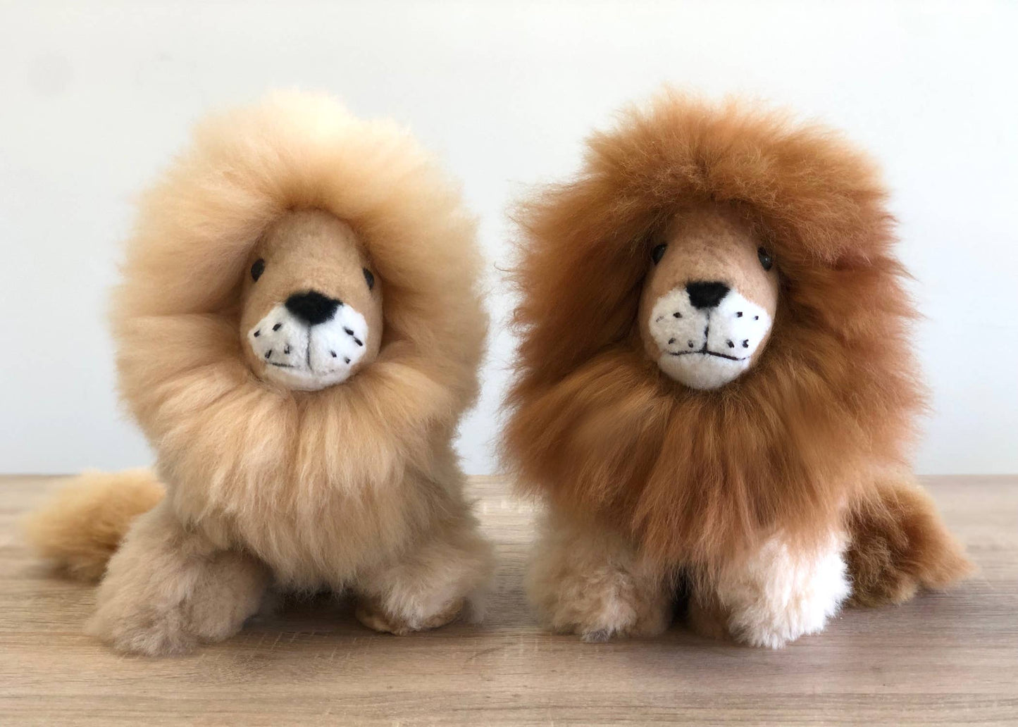Alpaca Stuffed Animal - Small Lion 9"