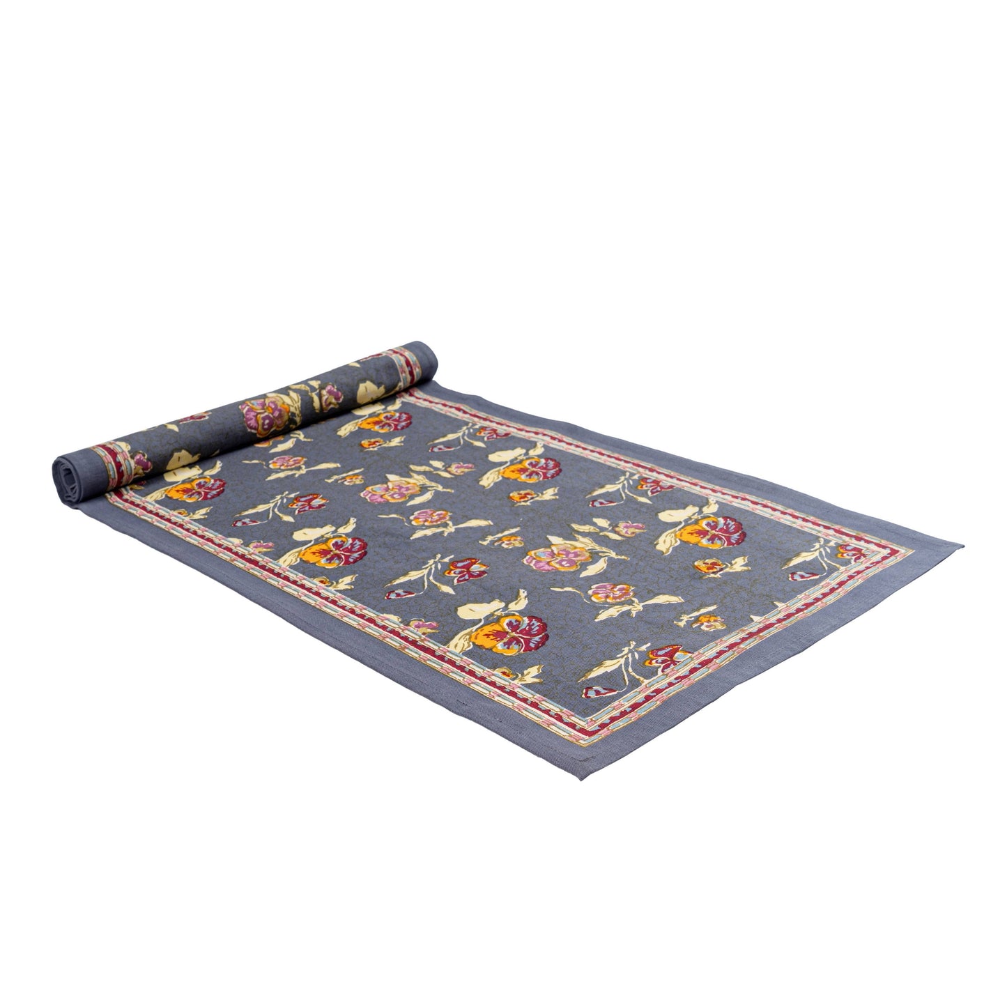 Pansy Red/Grey Table Runners
