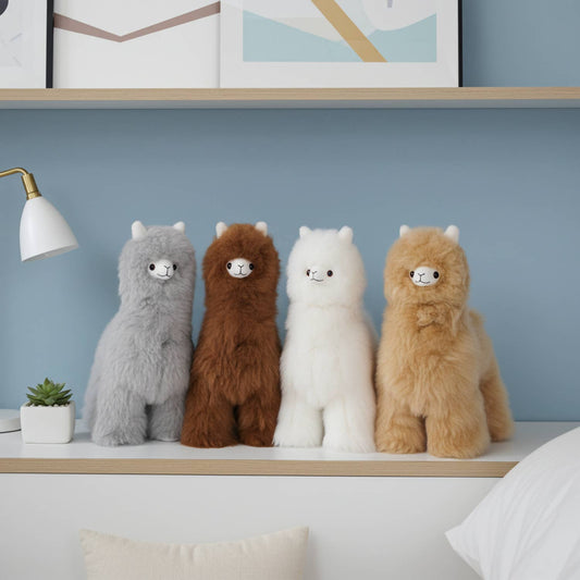 Alpaca Stuffed Animal - Alpaca Medium 12"