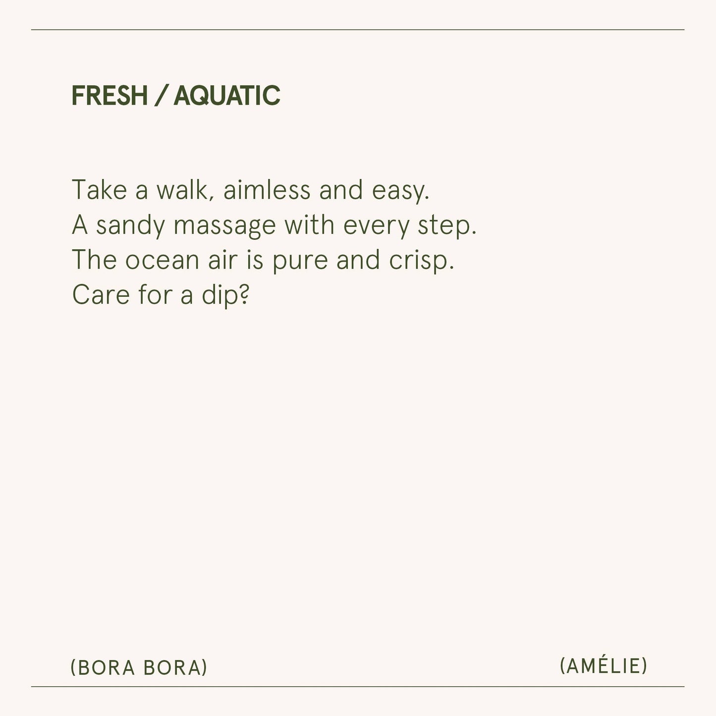 Amélie - Bora Bora 11oz Candle