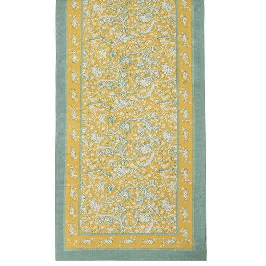 La Mer Aqua & Citrine Table Runners