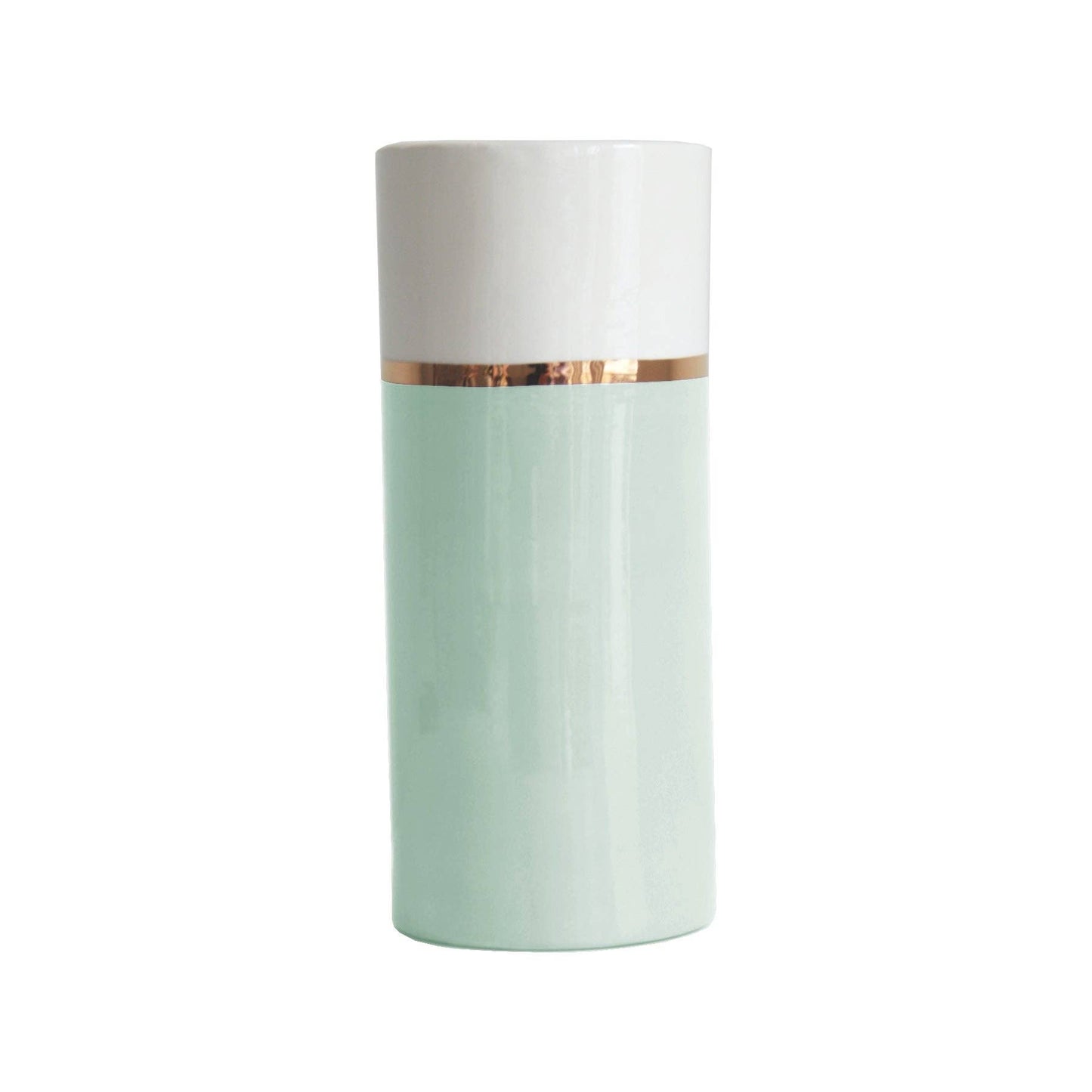 Color Block Column Vase
