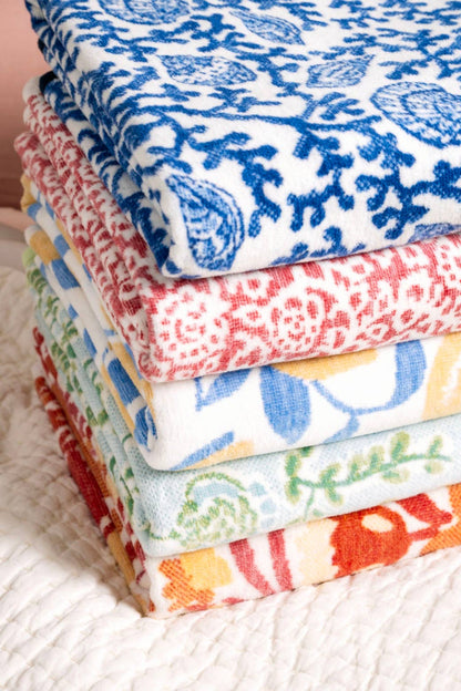 Coral & Shell Blanket