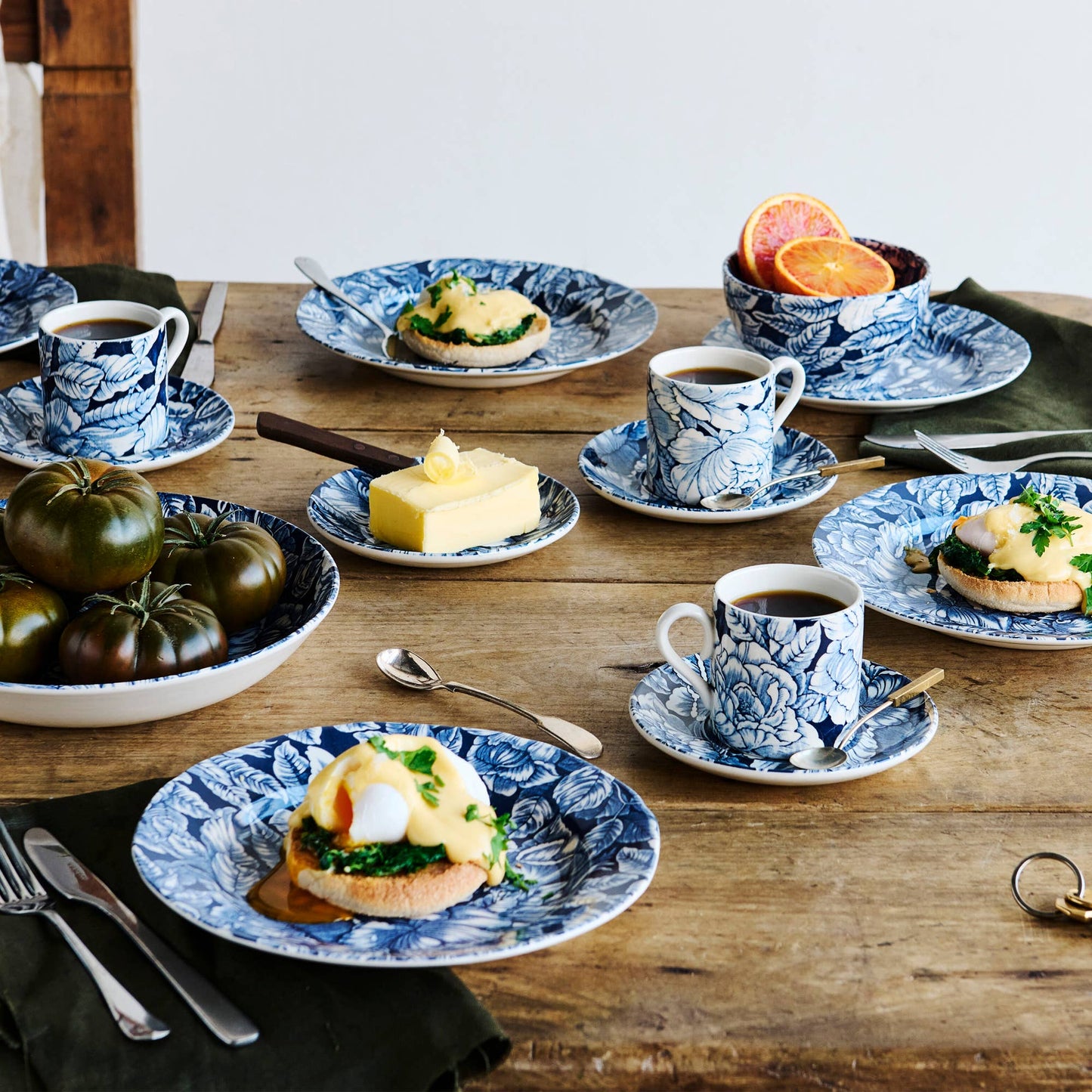 Blue Hibiscus Small Mug