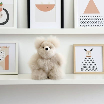 7" Micro Alpaca Stuffed Animal - Bear