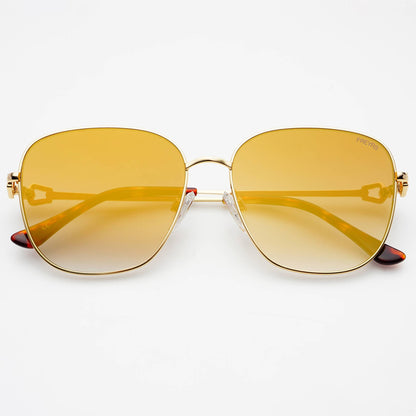 Lea Womens Round Sunglasses