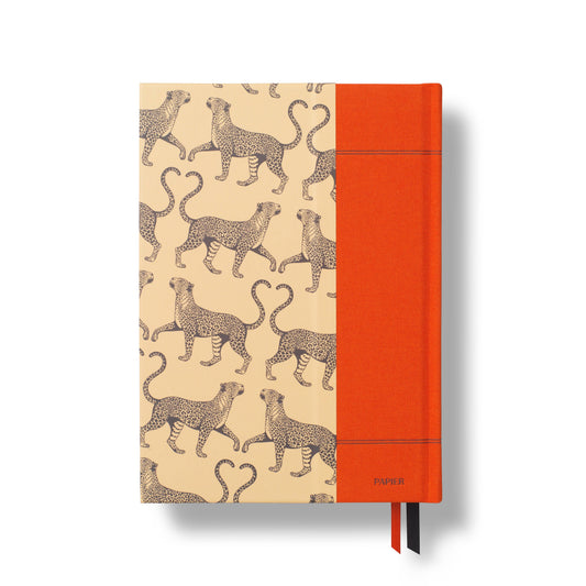 Tails & Hearts A5 Fabric Guided Reading Journal