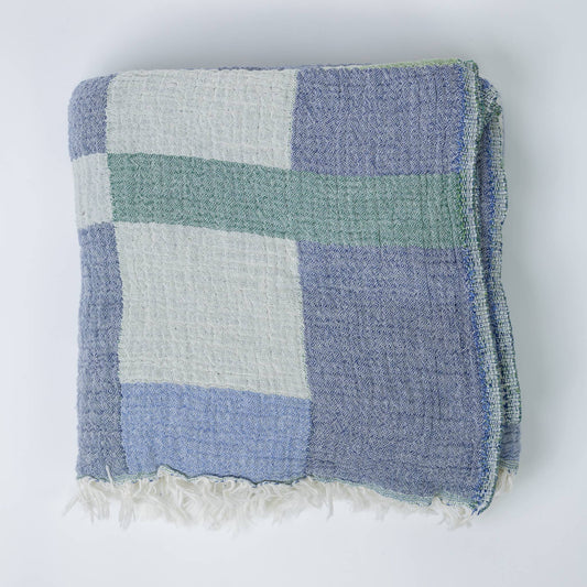 Bodrum Breeze Cotton Throw