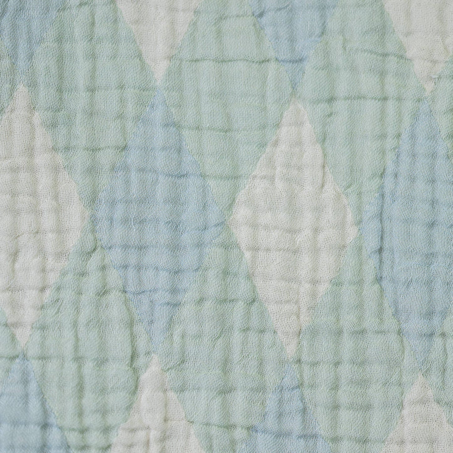 Muslin Diamond Baby Blanket