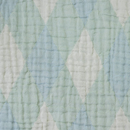 Muslin Diamond Baby Blanket