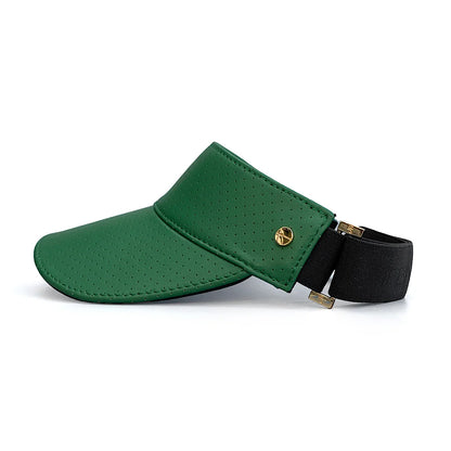 Chic Leather Performance Visor